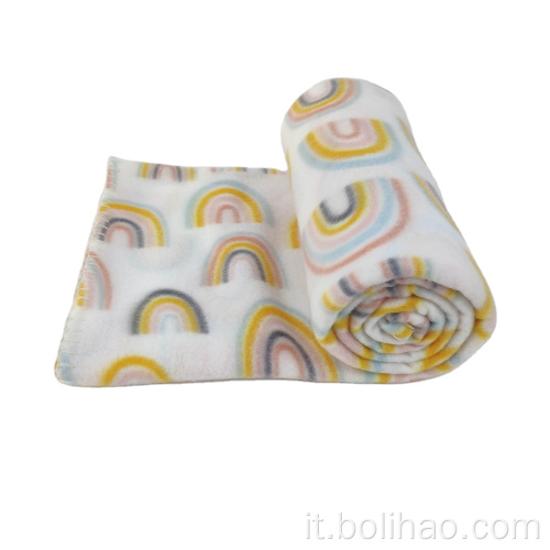 coperta per pile per bambini Rainbow BASCHE COPERCHET POLAR PLOPE PERCHET PER BAMBINO